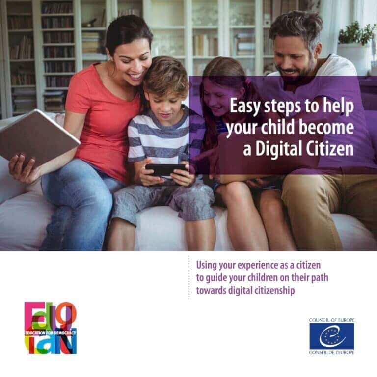 Parents as Digital Citizenship educators – new Council of Europe publication
