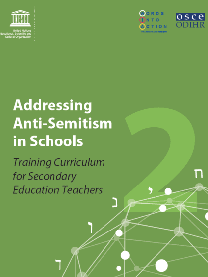 Training teachers to address anti-semitism in school